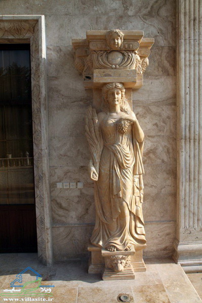 مجسمه فرشته ویلا خزرشهر